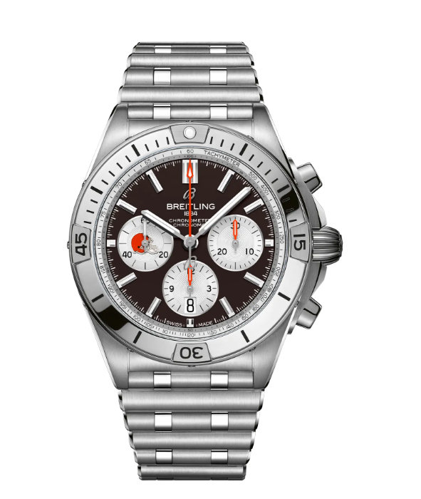 Breitling CHRONOMAT B01 42 NFL CLEVELAND BROWNS EDITION Replica Watch AB01342B1B6A1